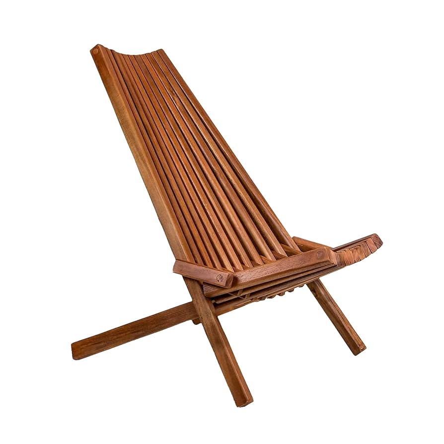 Amazon.com : Abrihome Outdoor Wooden Folding Chair Low